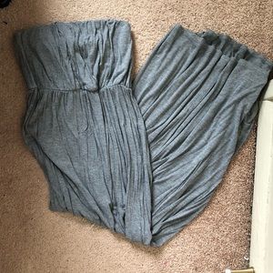 Cute strapless maxi dress